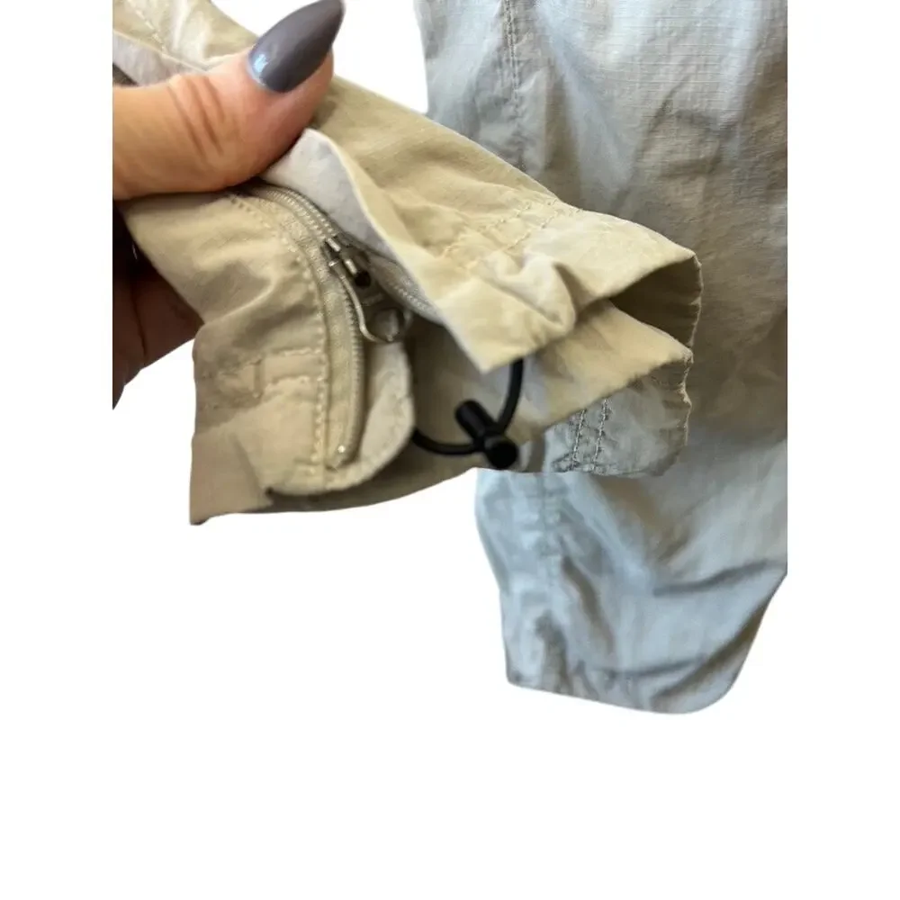 Columbia Lightweight Khaki Tan Convertible Pants Women's Size 10